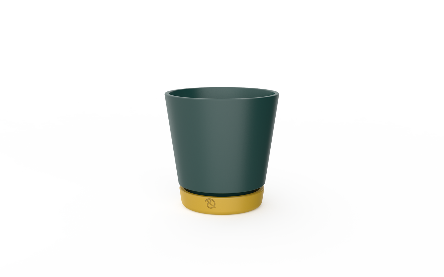 Clay Play Stoneware Flower Pot Ø21 H21 - Green Pine