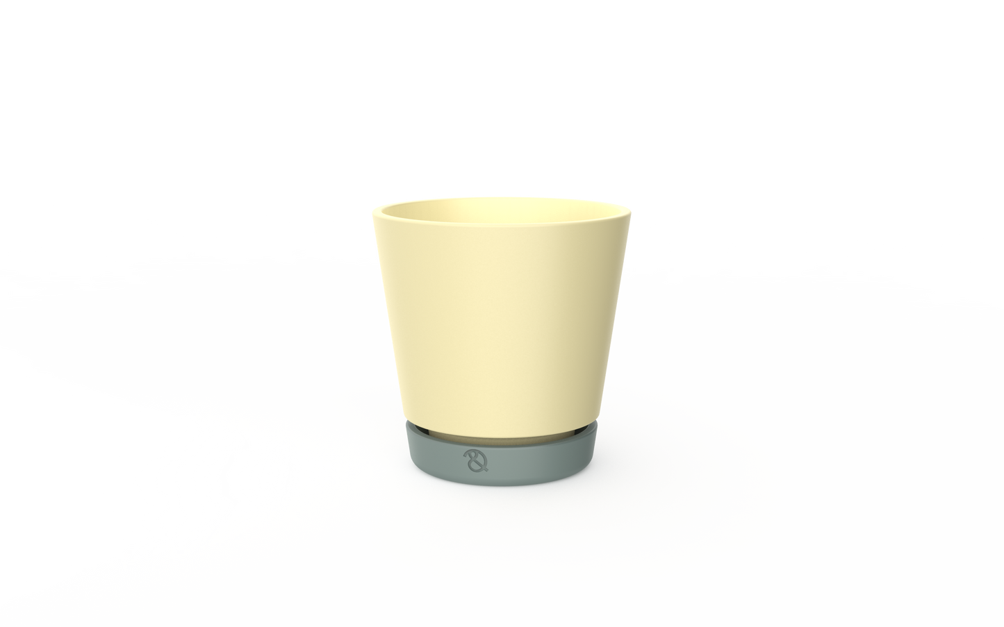 Clay Play Stoneware Flower Pot Ø21 H21 - Pale Pineapple
