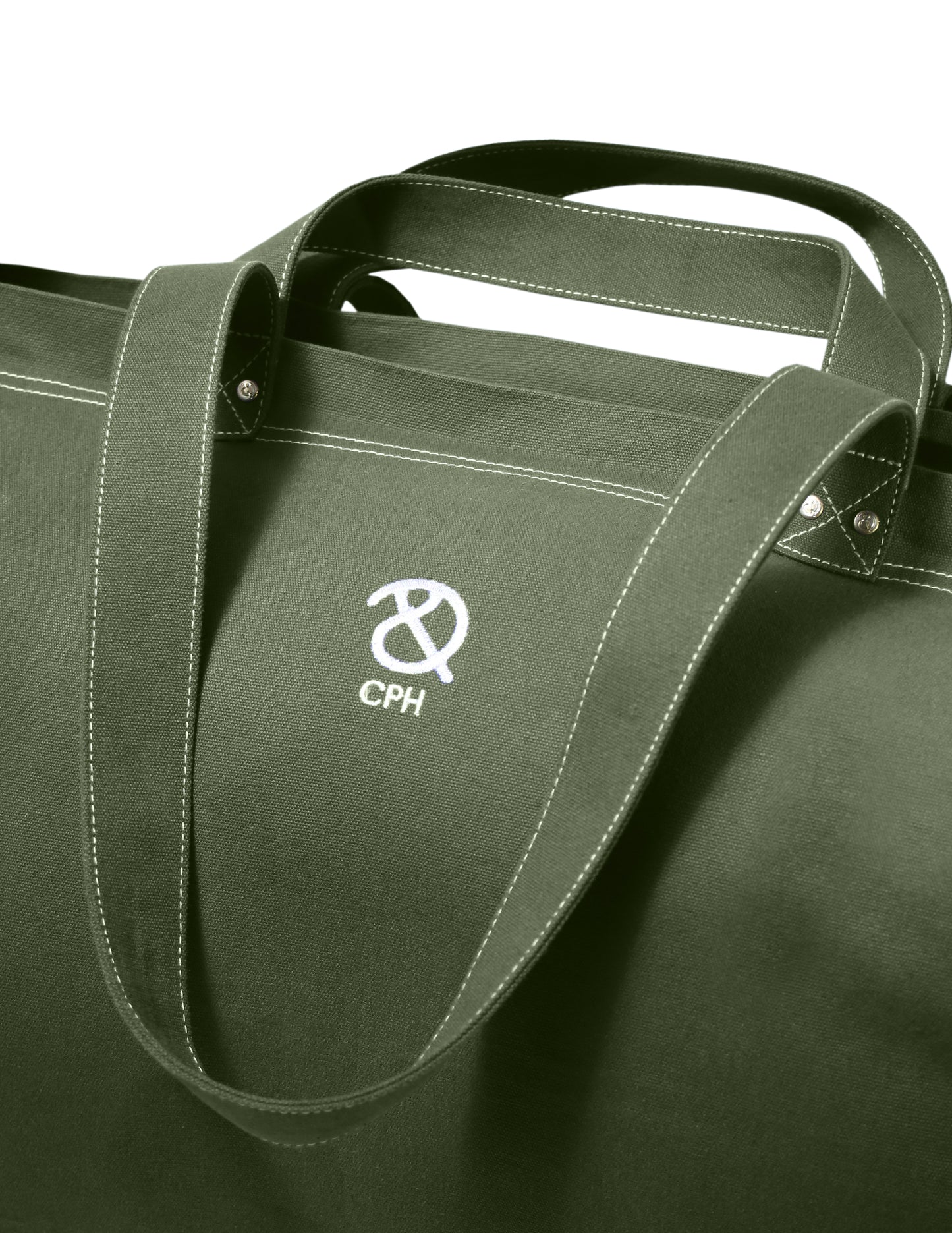 Carry me Home - Big Canvas Bag - Olive Skin