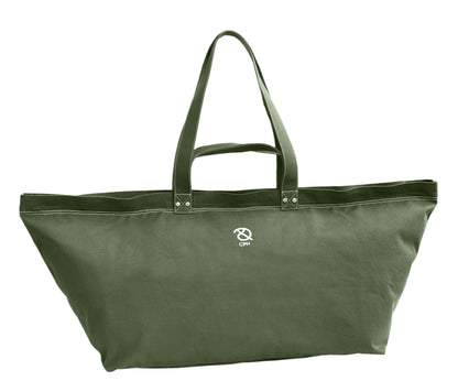 Carry me Home - Big Canvas Bag - Olive Skin