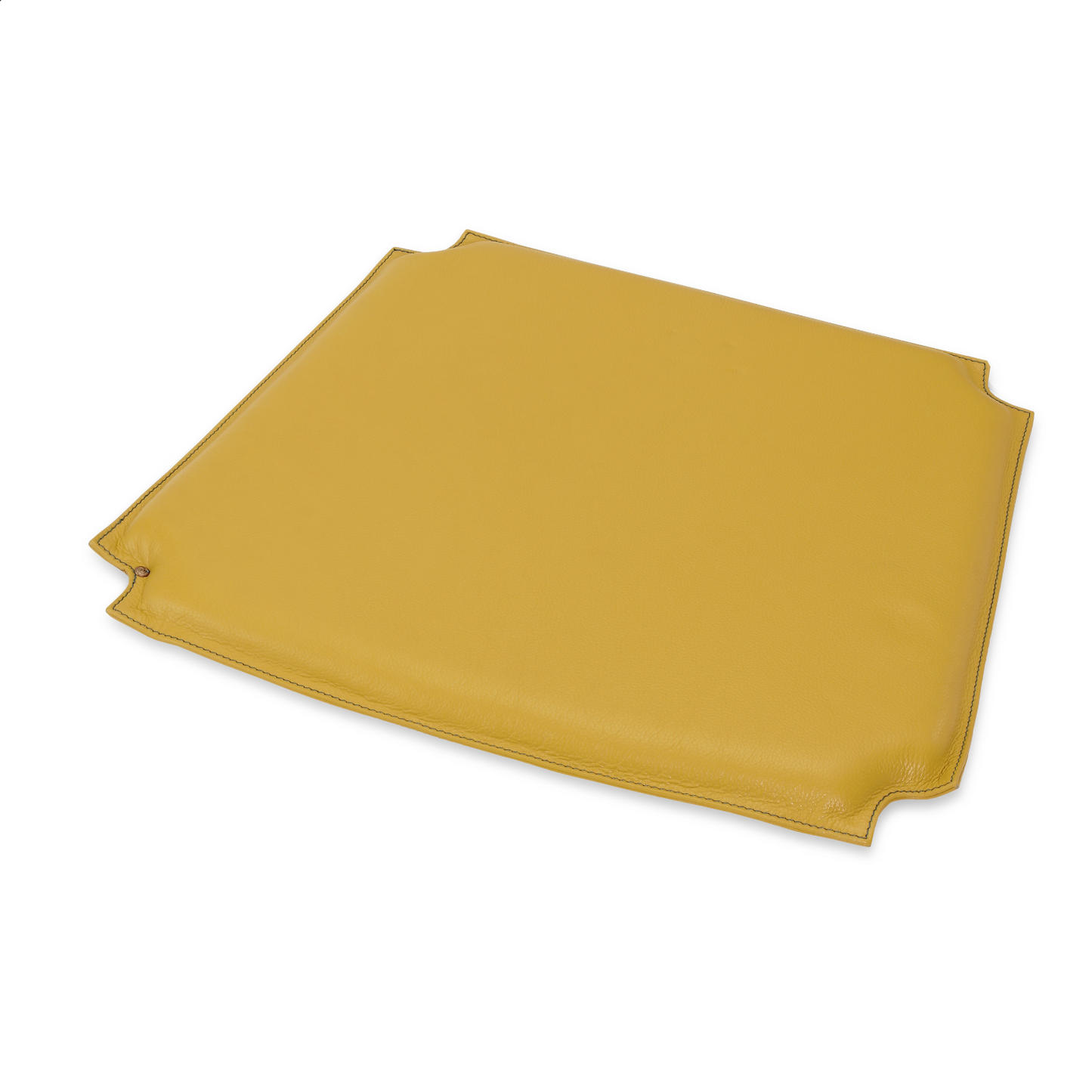 Y me - Leather Pillow - Mellow Yellow Mustard