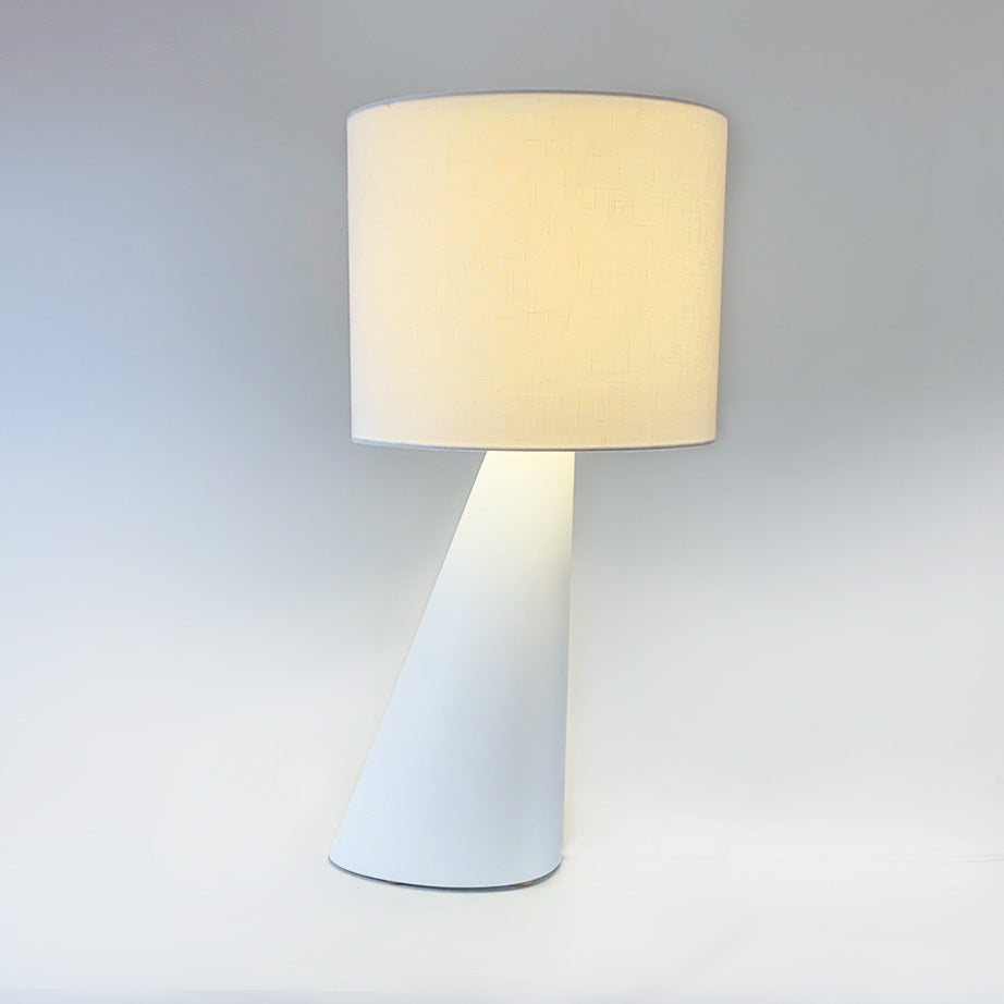 Right Angle - Lamp & Shade - Snow White